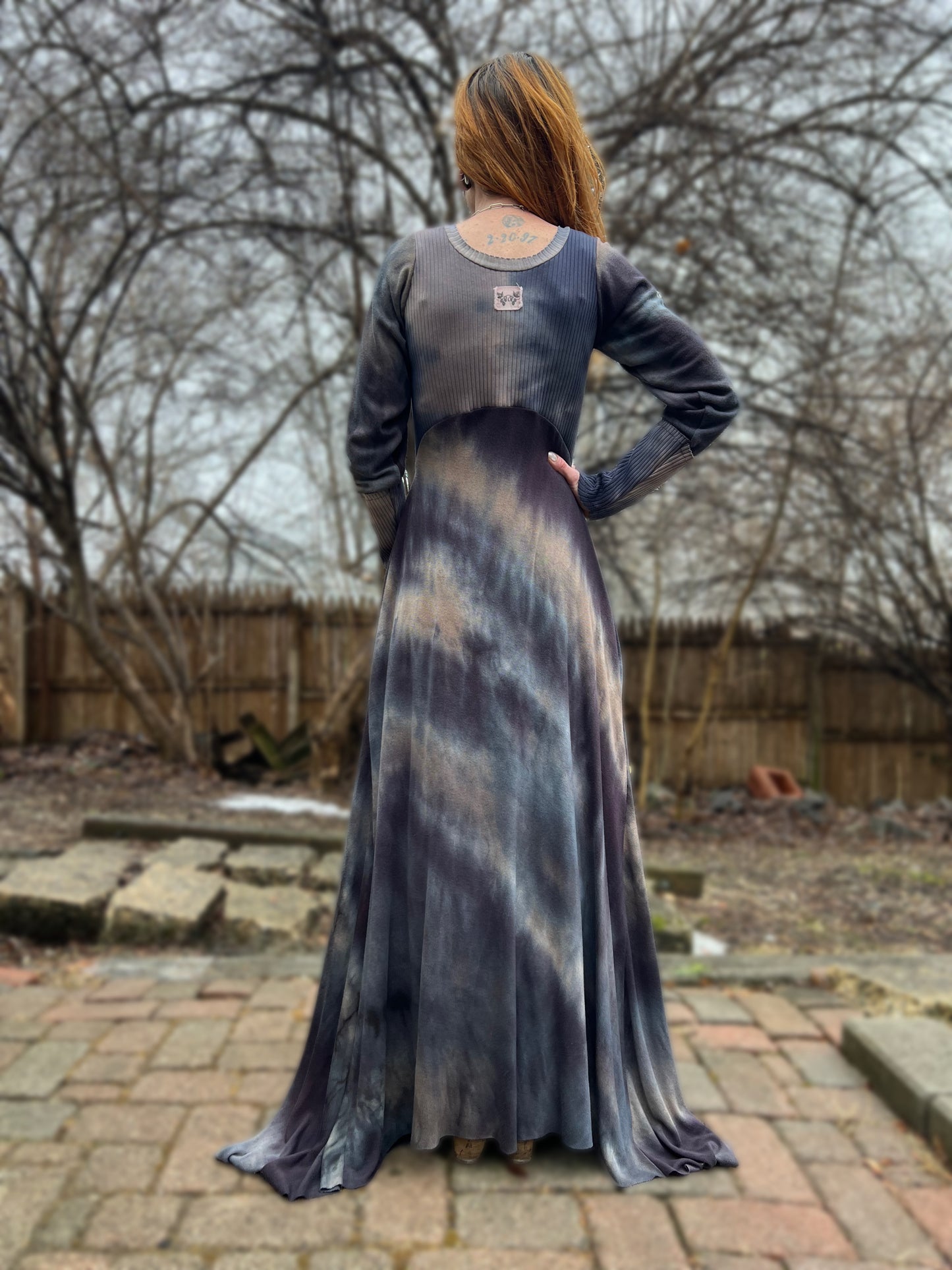 May Queen Gown Opossum Colorway OOAK