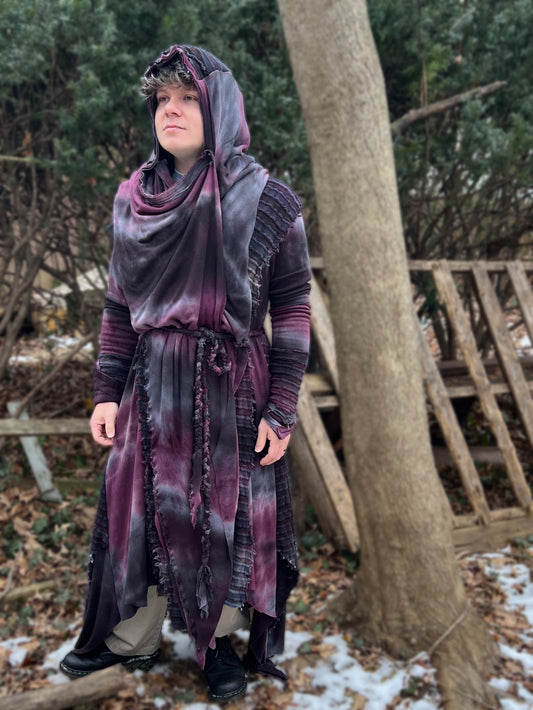 Traveler’s Cloak Pokeberry colorway OOAK