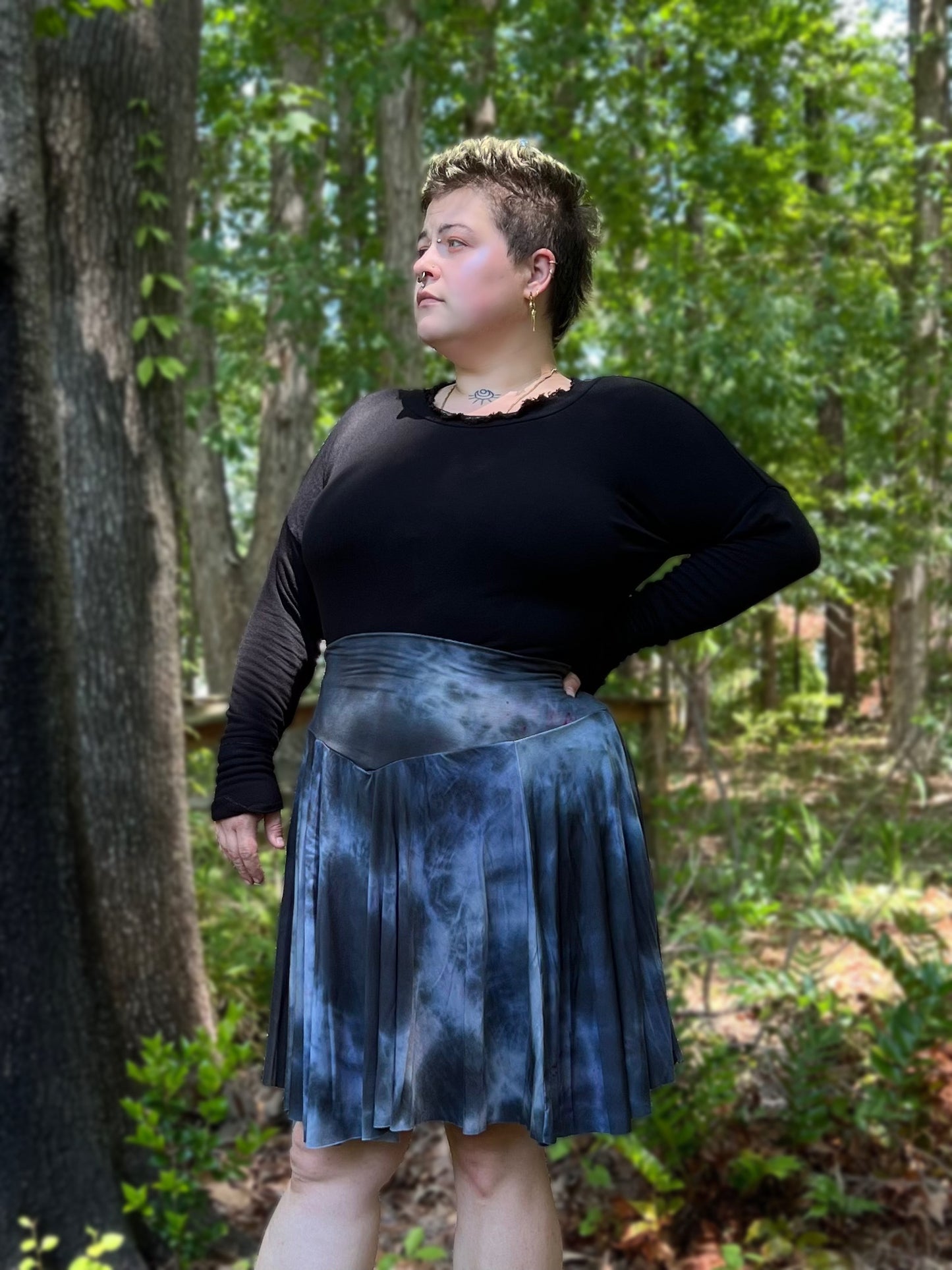 Danse Macabre Mini Skirt Salamander Colorway