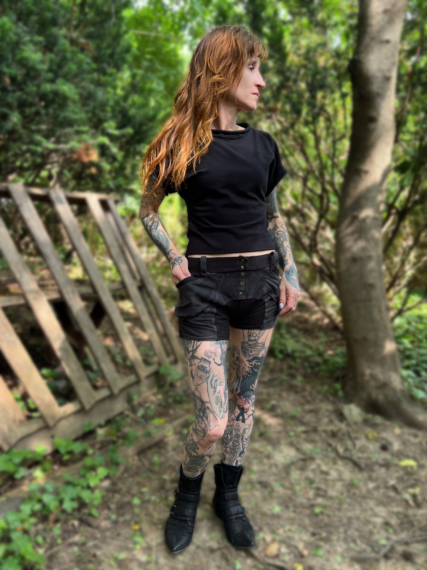 Pisgah Tee Jet Black