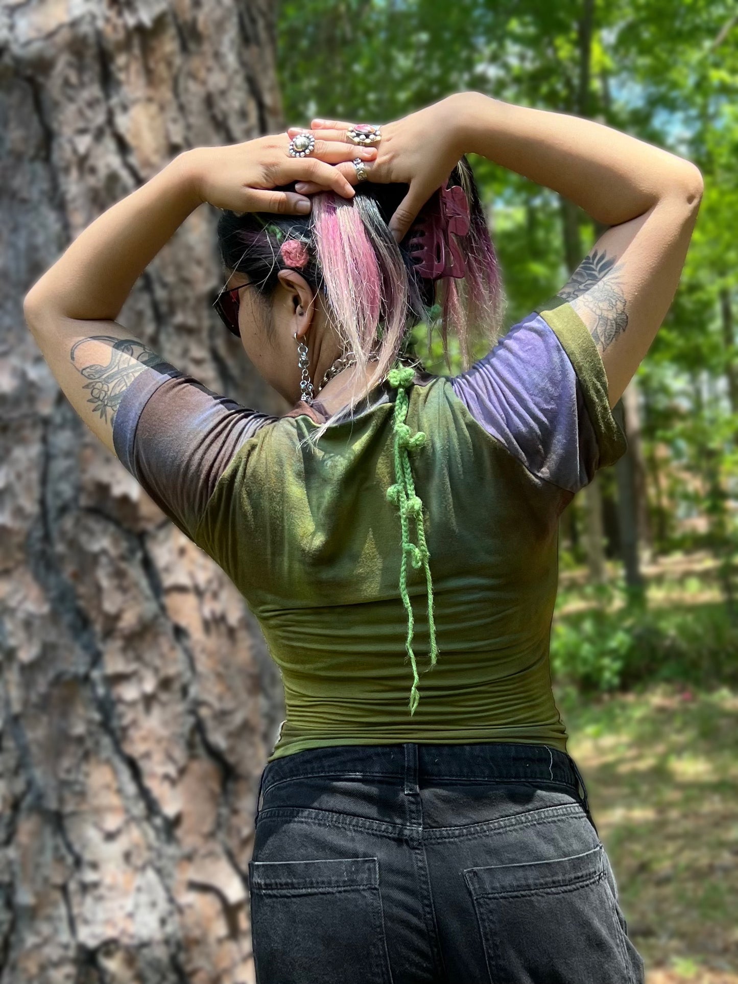 Pisgah Tee prototype Goblin OOAK