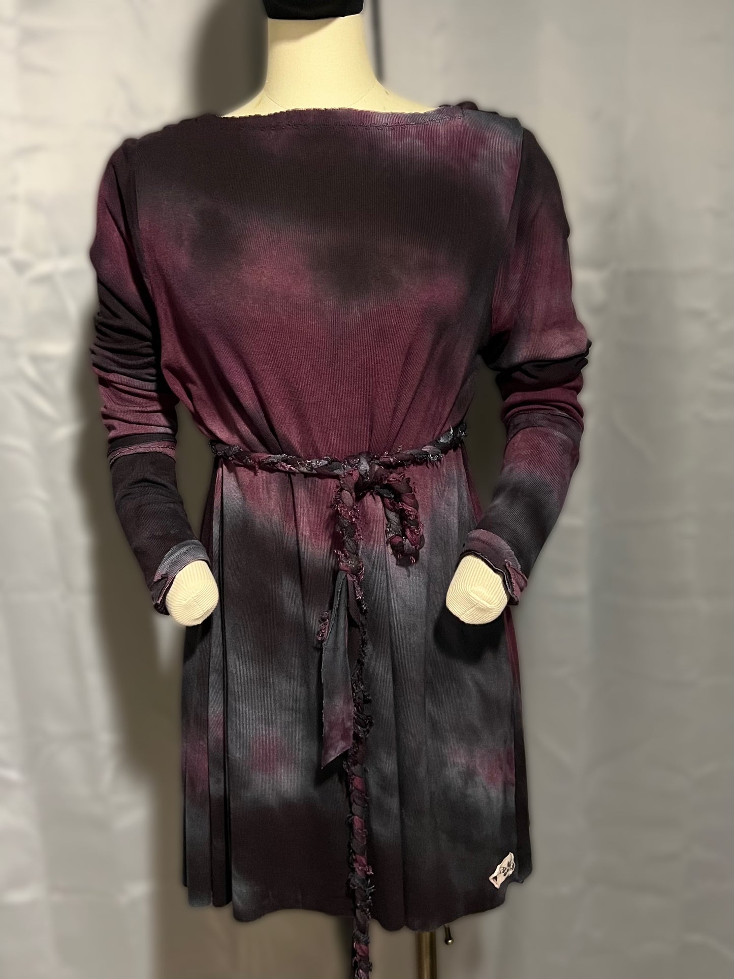 Tupelo Tunic Pokeberry Long version OOAK