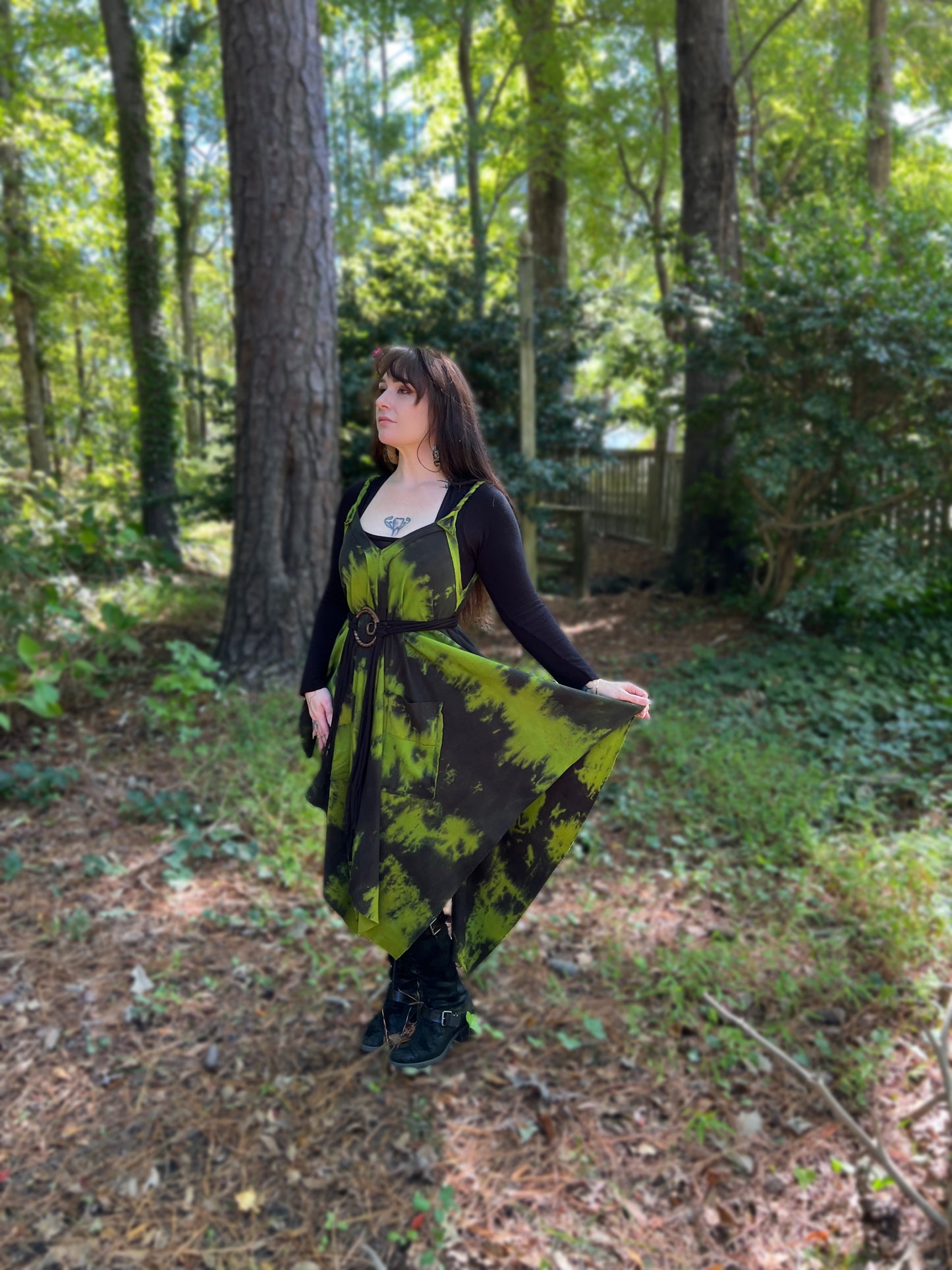 Adventuring Dress Be My Druidess colorway