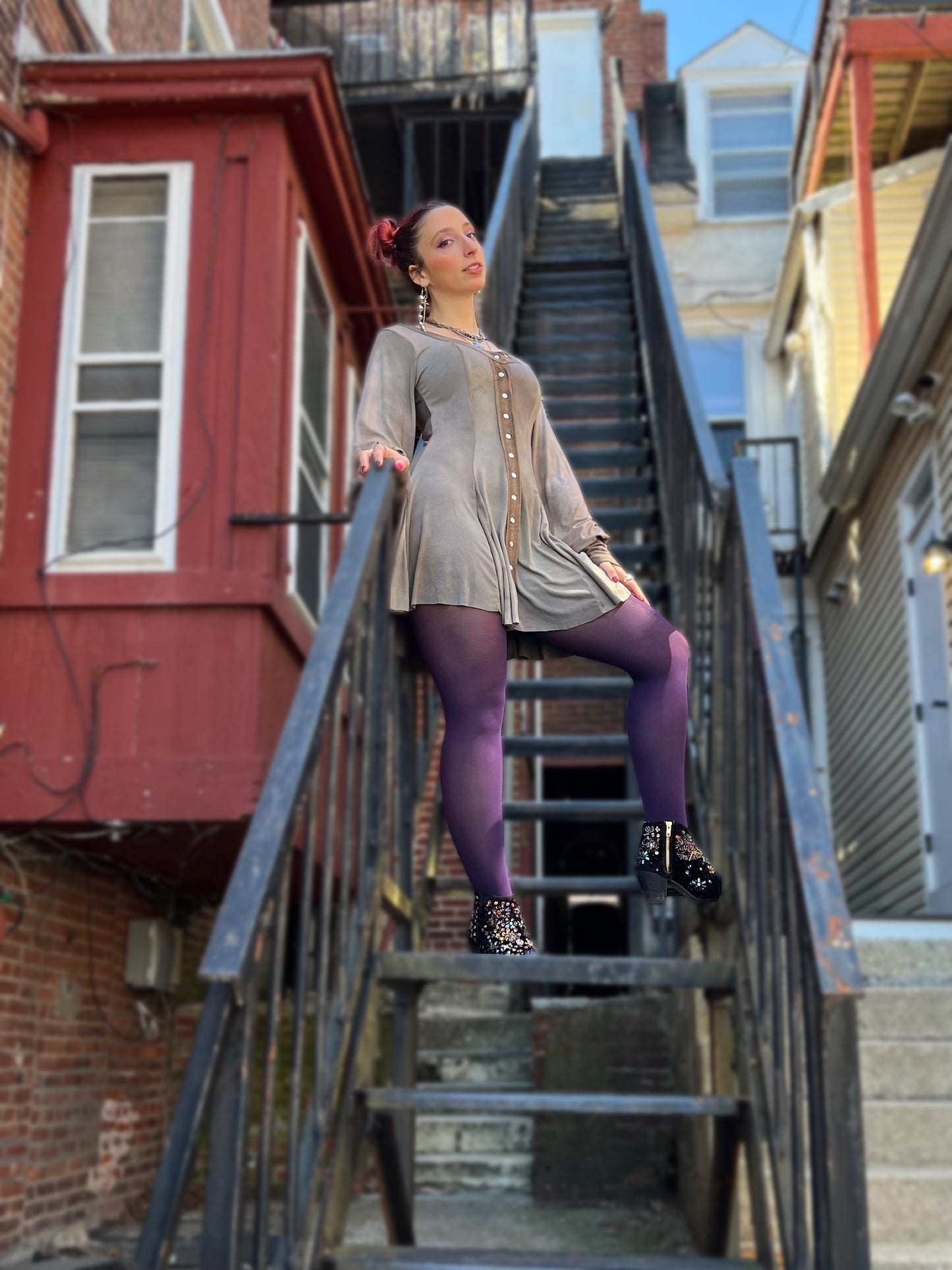 Dorian Dress Broadsword colorway