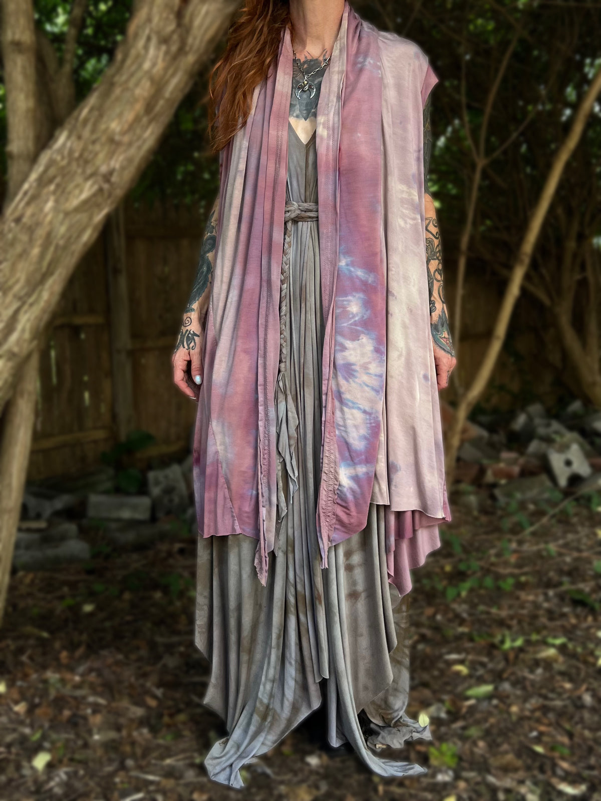 Your Favorite NPC Cloak Cropped Sweet Pea OOAK