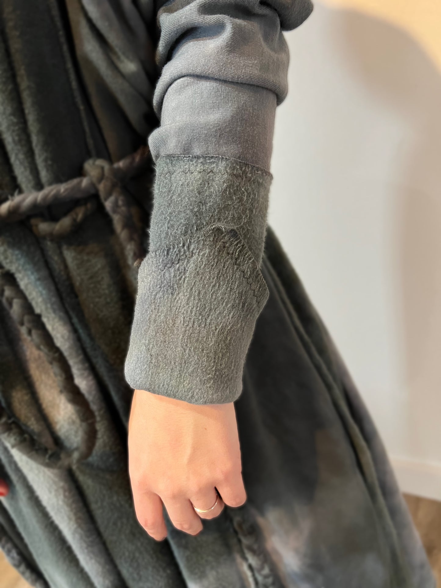 Your Favorite NPC Cloak Ocracoke colorway OOAK