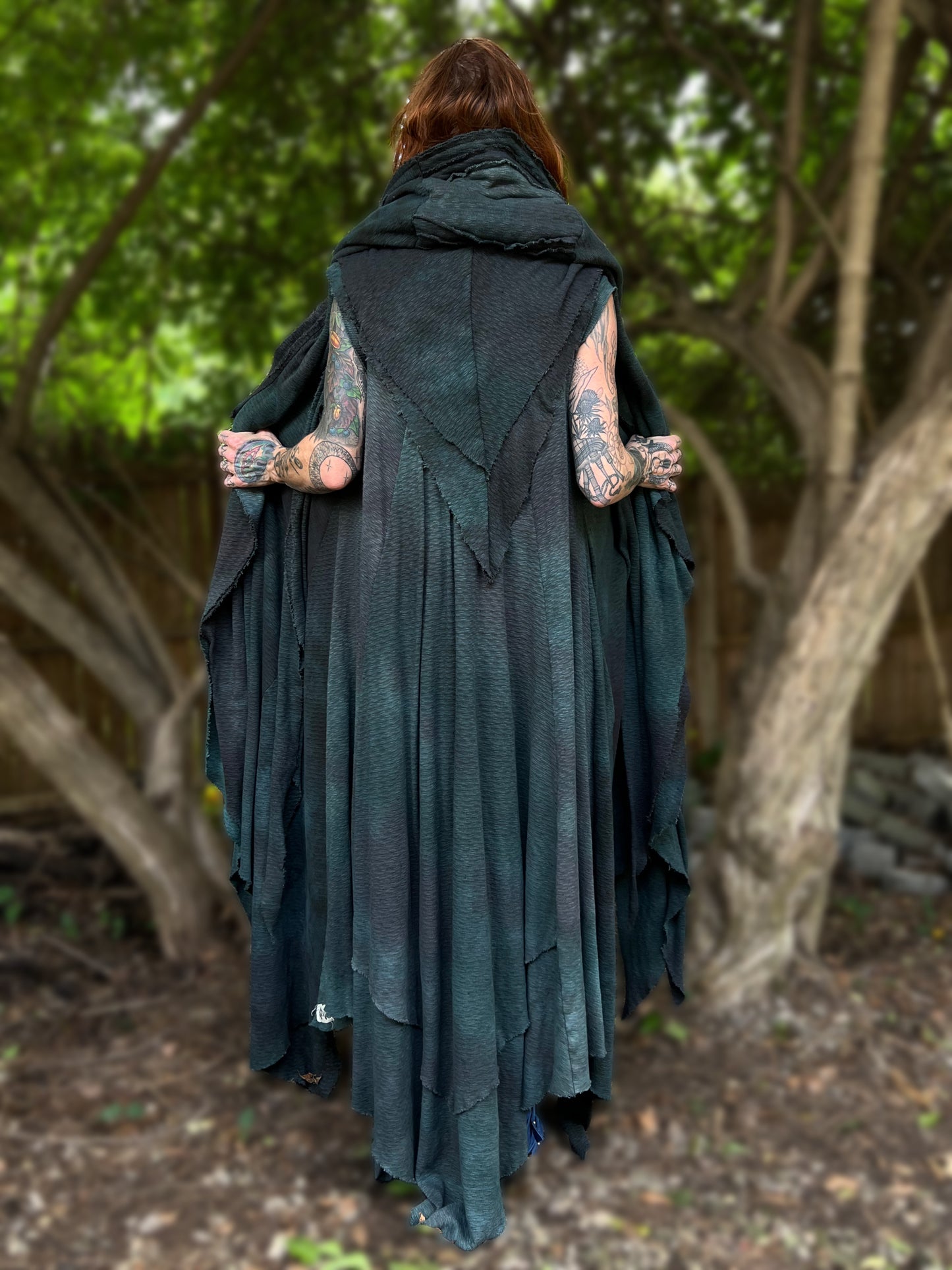 Traveler’s Cloak Woods Witch OOAK
