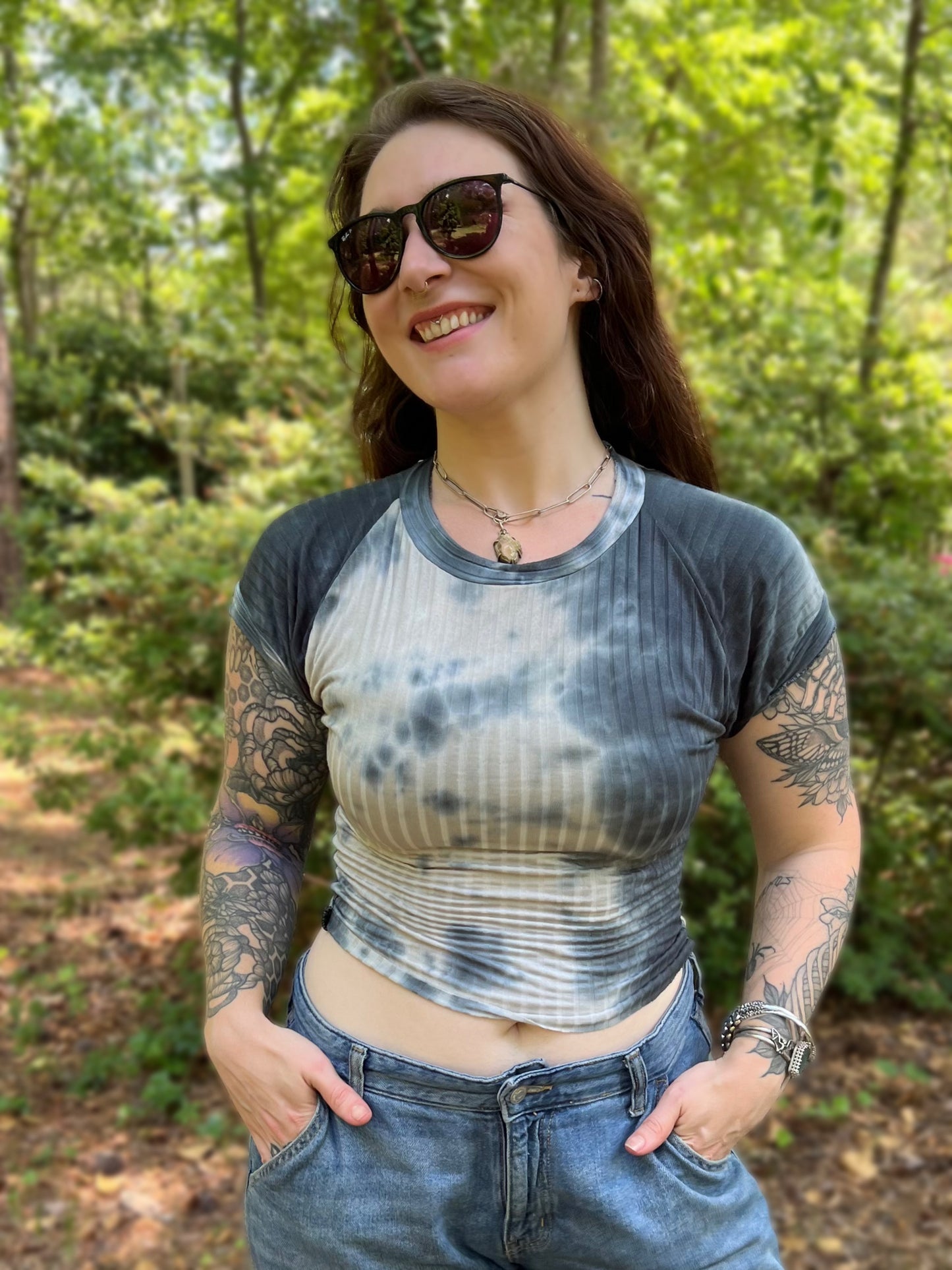 Pisgah Tee prototype Tencel Rib