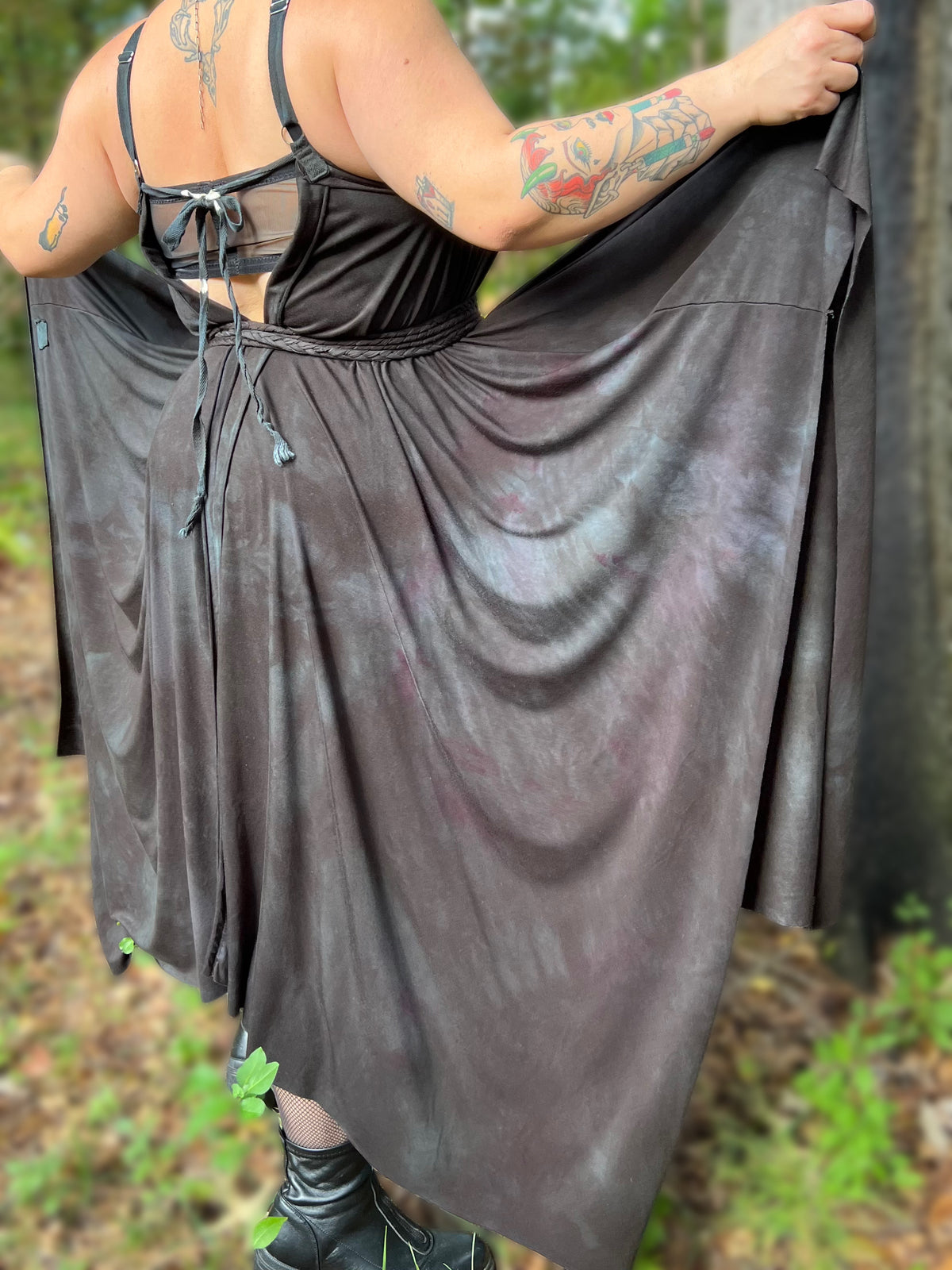 Adjustable Adventuring Dress Witching Hour OOAK