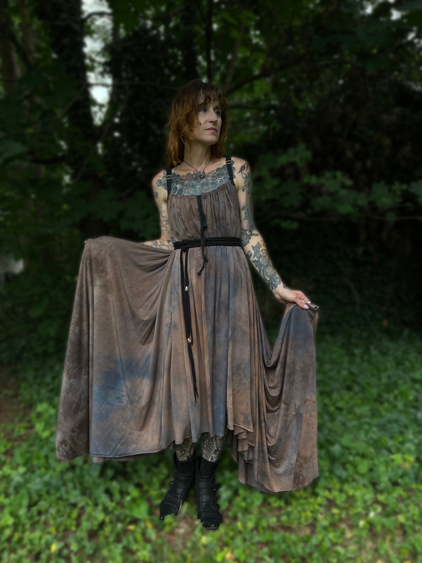 Elderflower Chemise Creekside colorway