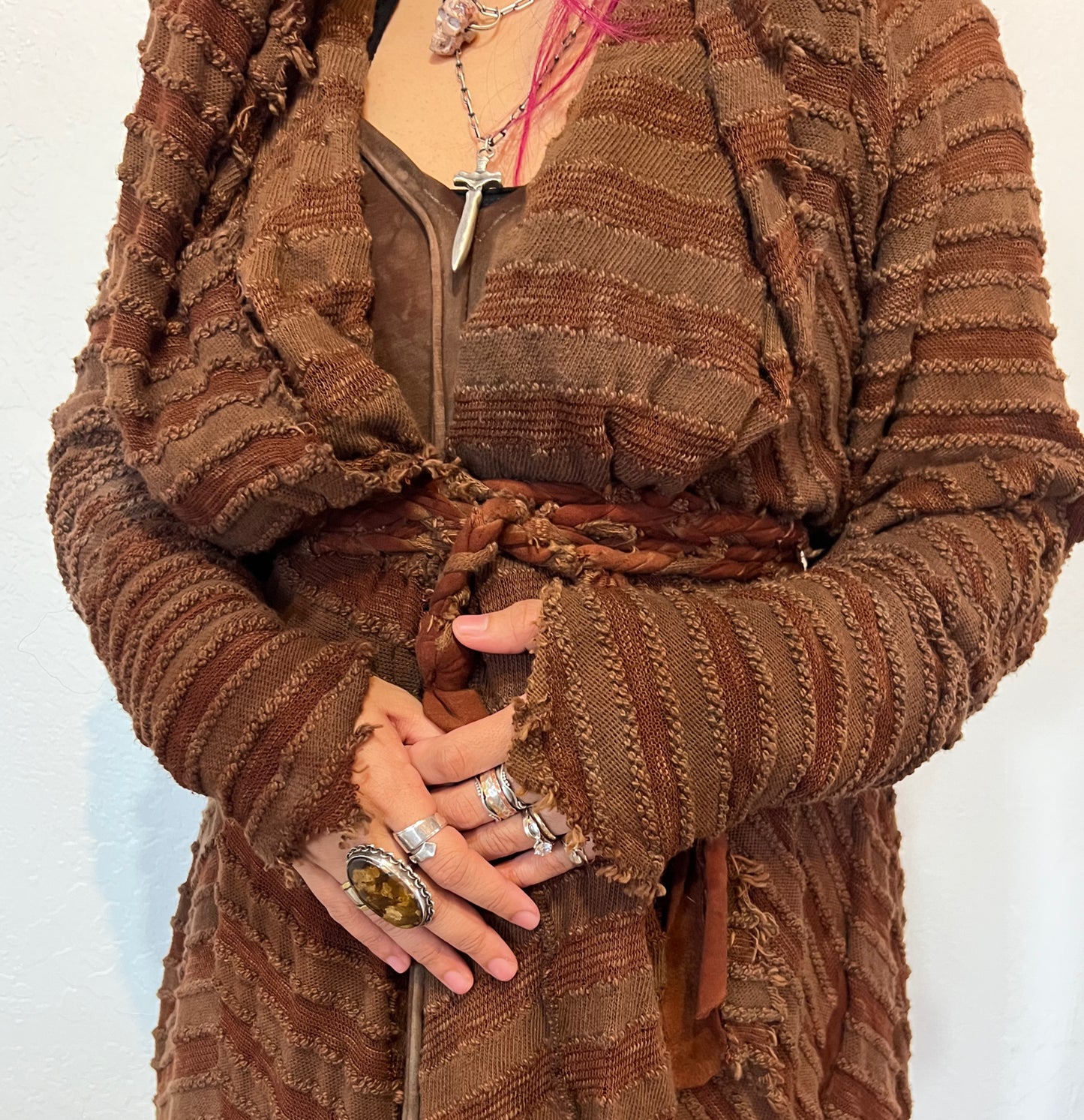 Your Favorite NPC Cloak Oaken colorway OOAK