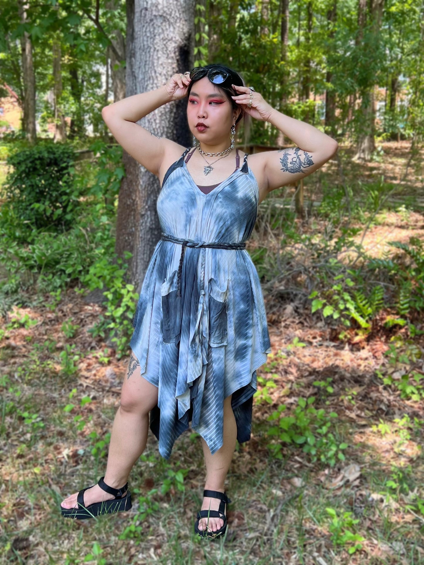 Adventuring Dress Windhelm colorway