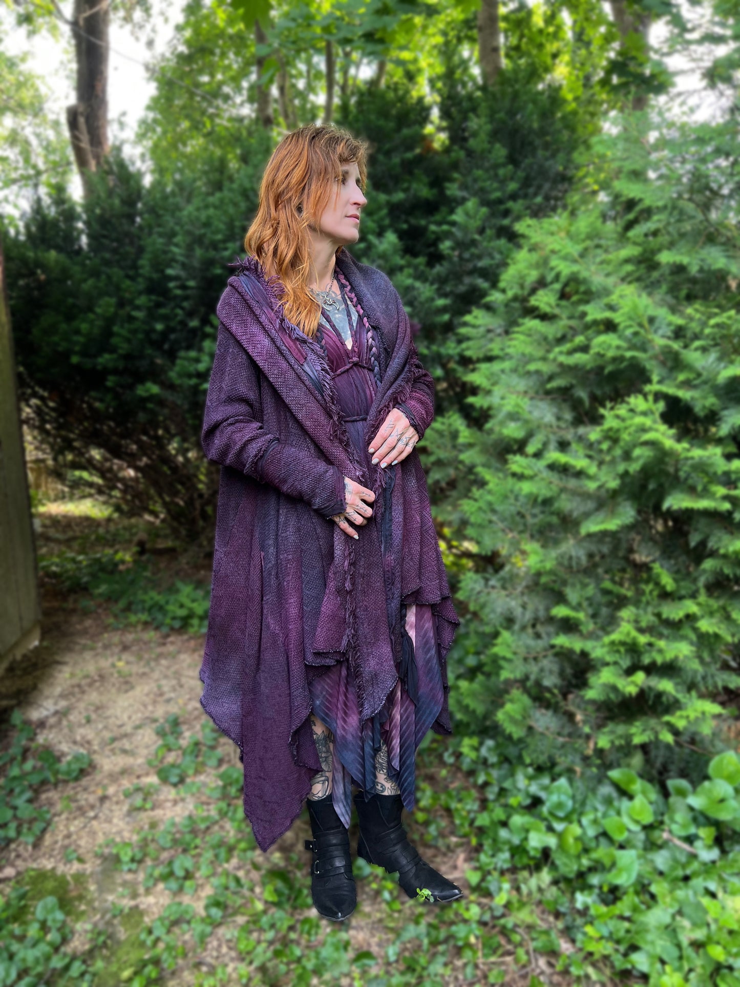 Your Favorite NPC Cloak Rubus colorway OOAK
