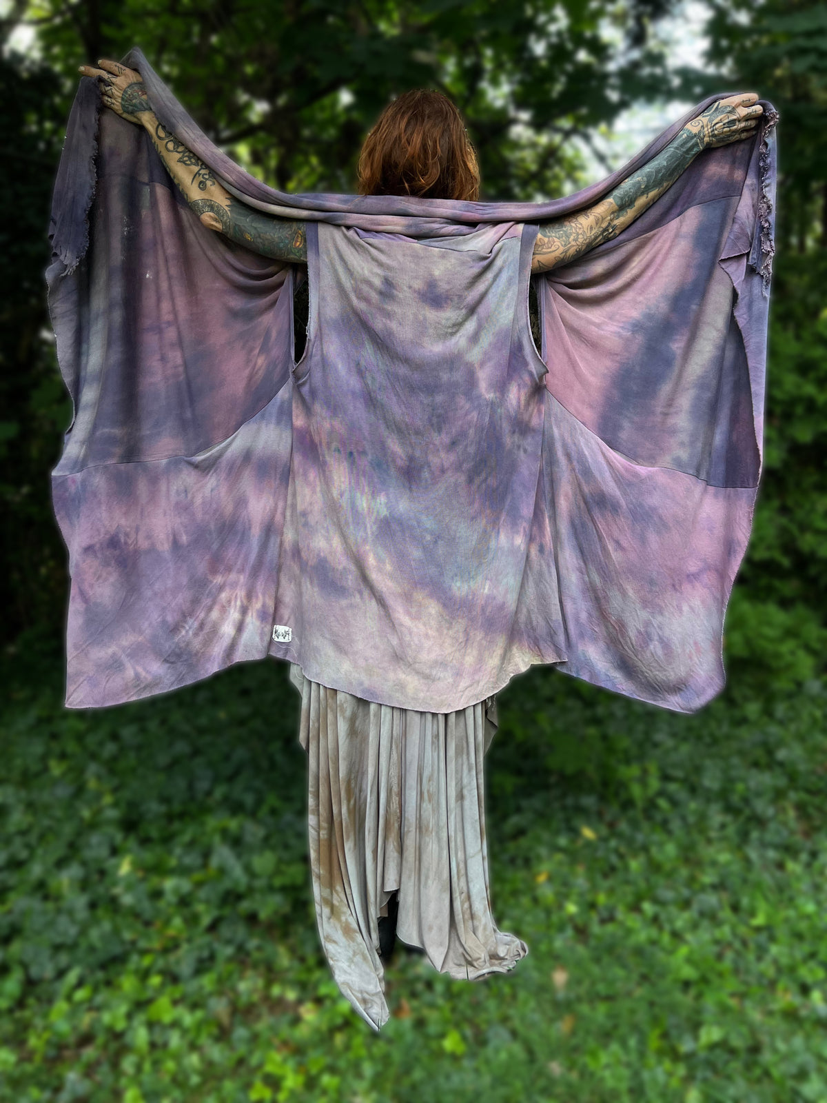 Your Favorite NPC Cloak Cropped Cleome OOAK