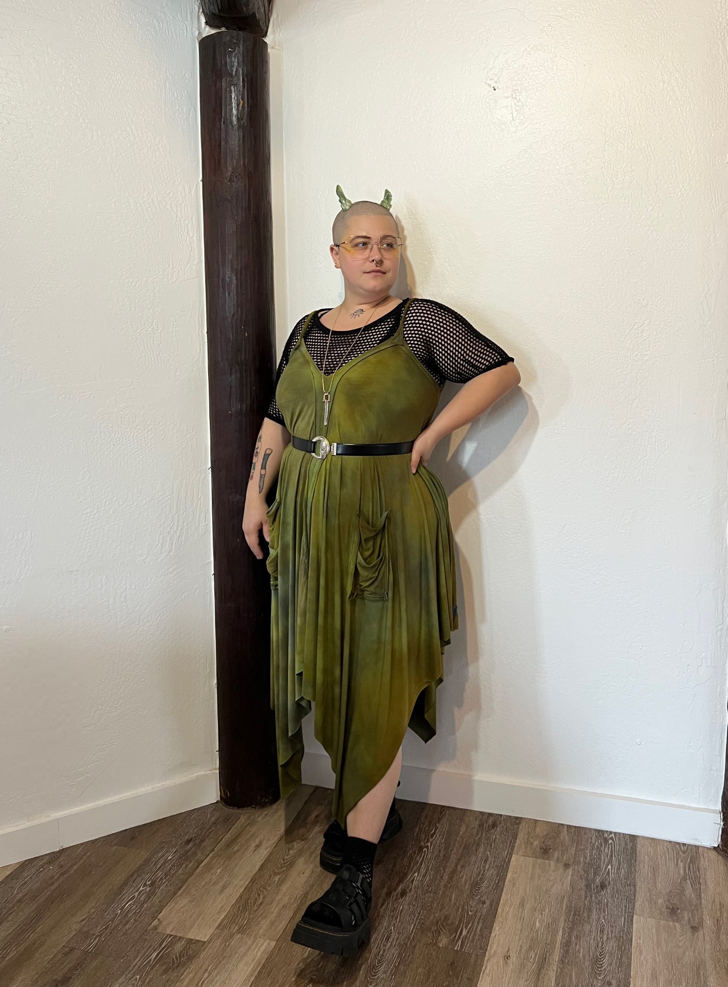 Adventuring Dress Apocynum colorway