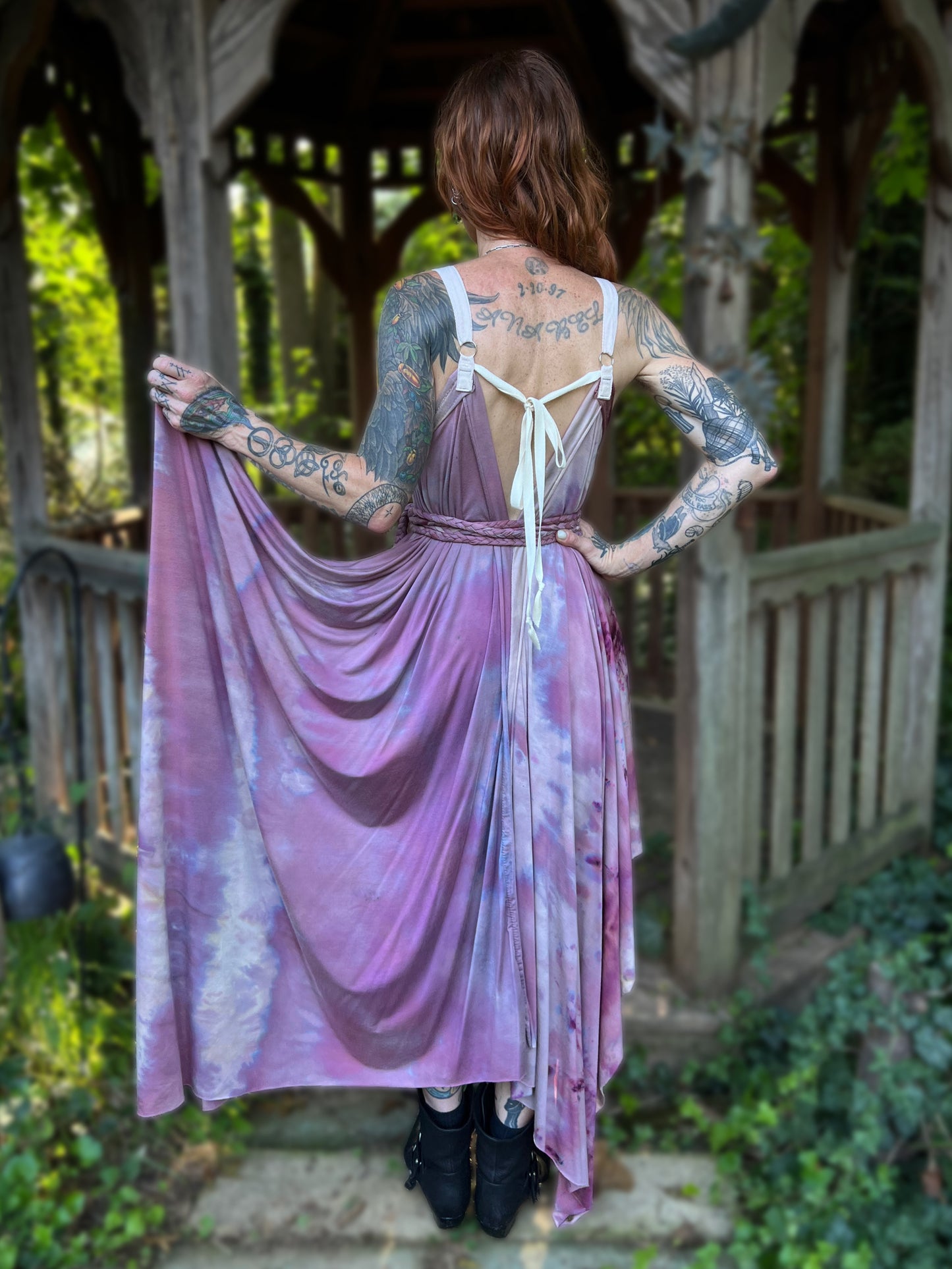 Adjustable Adventuring Dress Sweet Pea