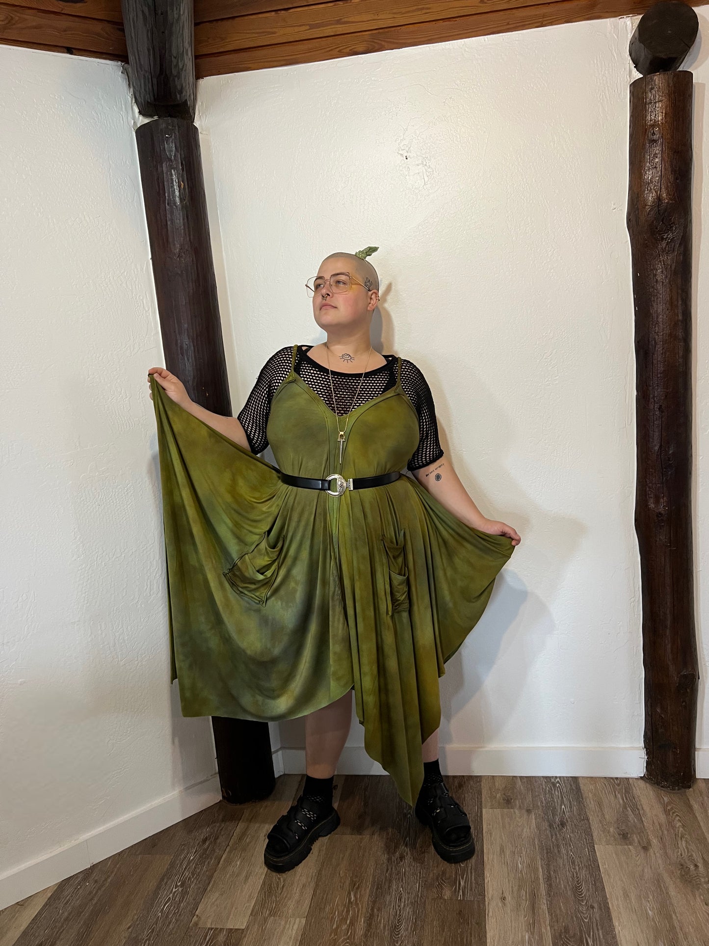 Adventuring Dress Apocynum colorway