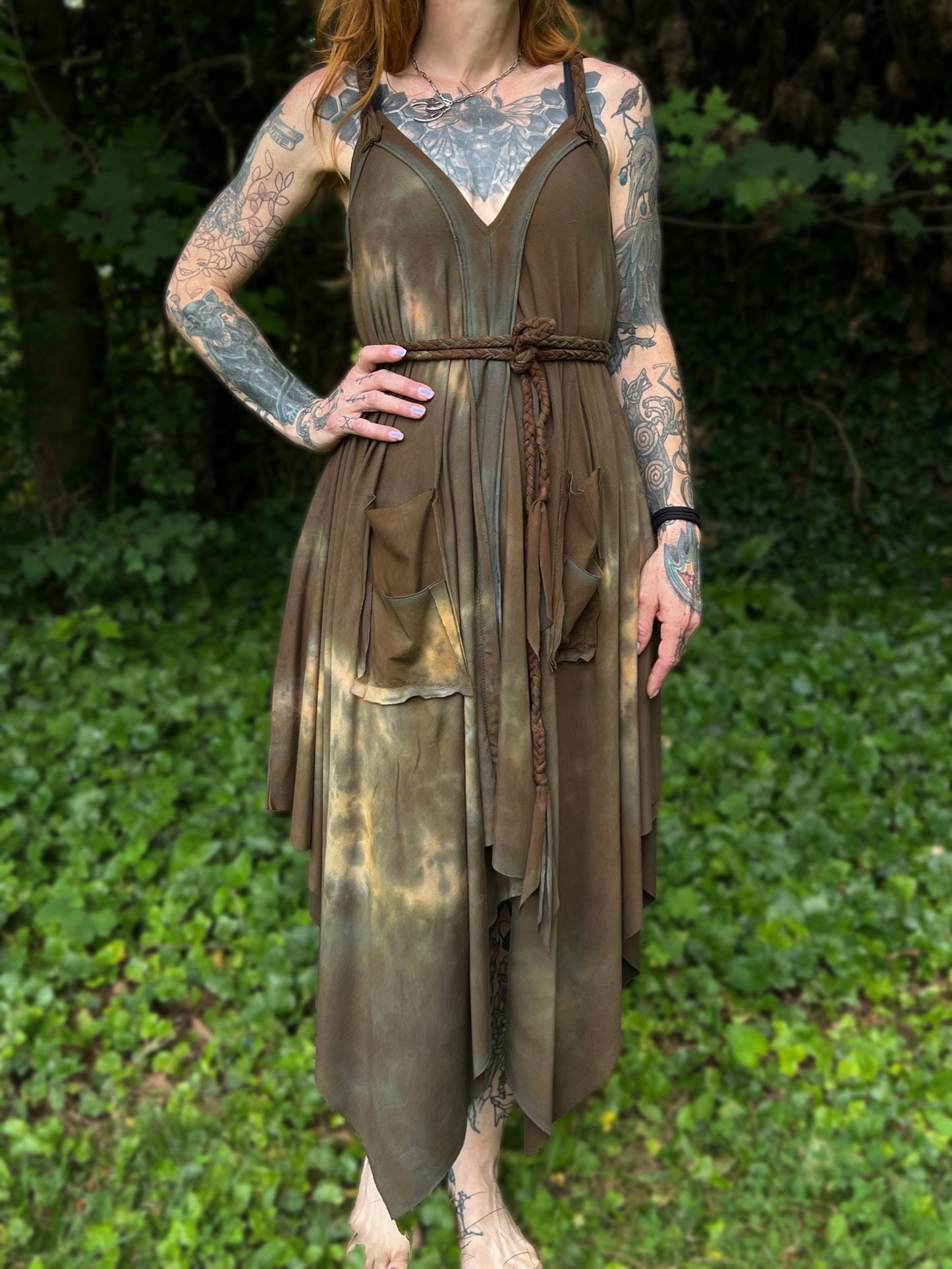 Adventuring Dress Penn’s Woods colorway