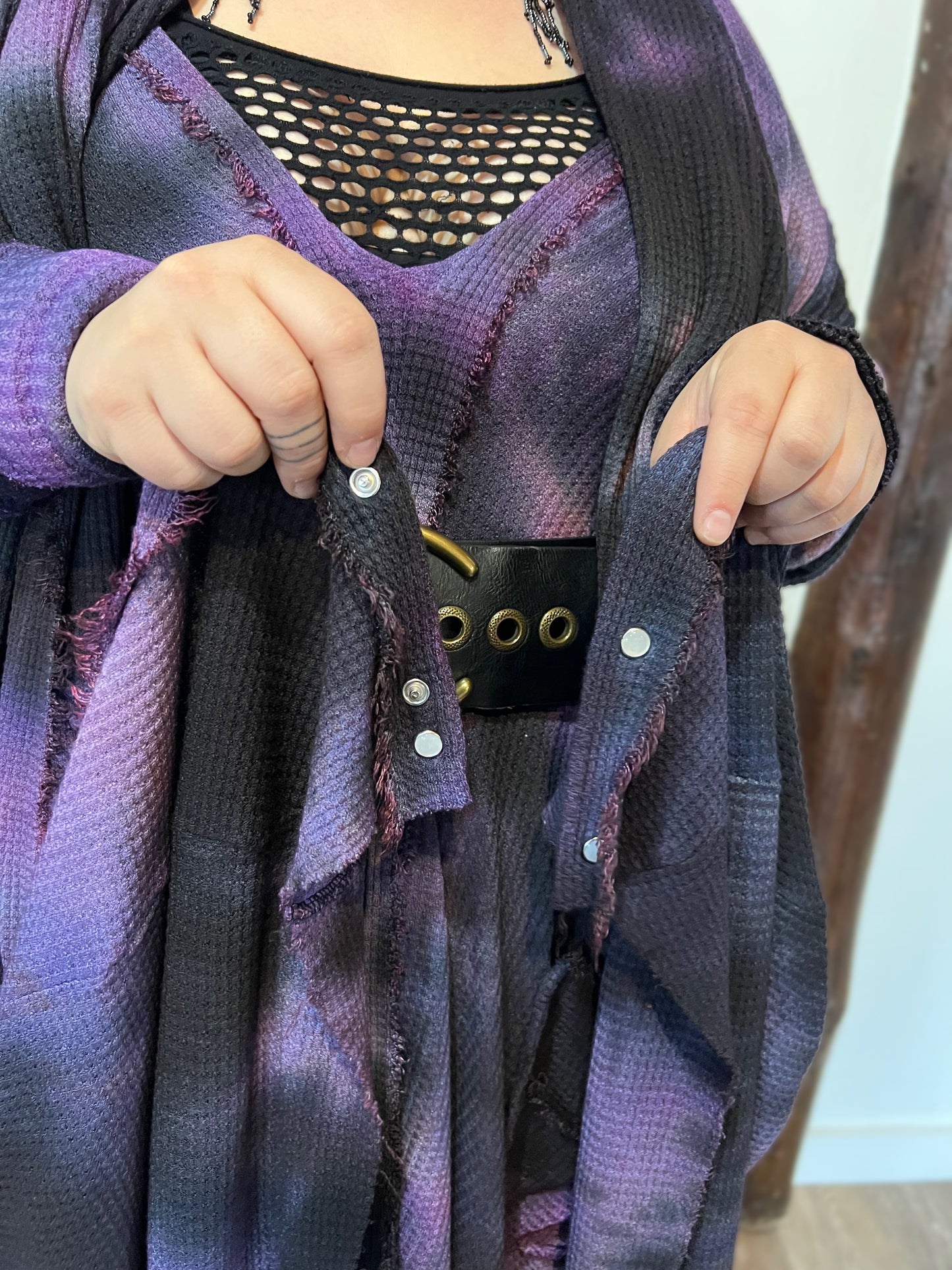 Your Favorite NPC Cloak Witches Brew colorway OOAK