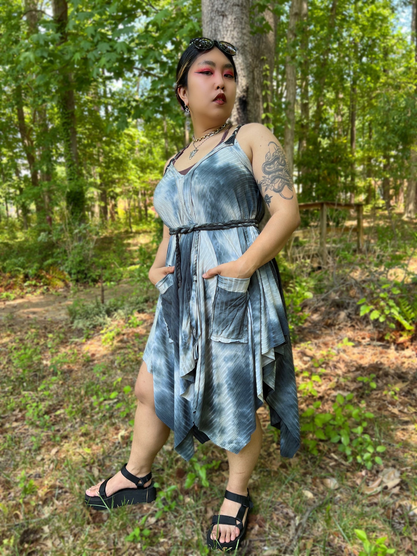 Adventuring Dress Windhelm colorway