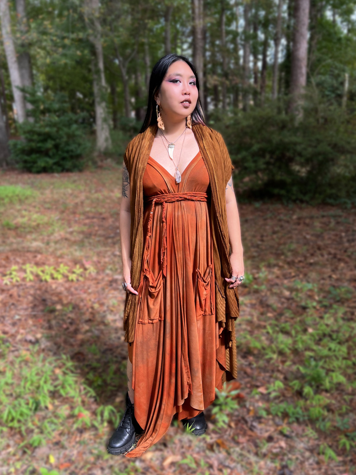 Your Favorite NPC Cloak Cropped Silt OOAK
