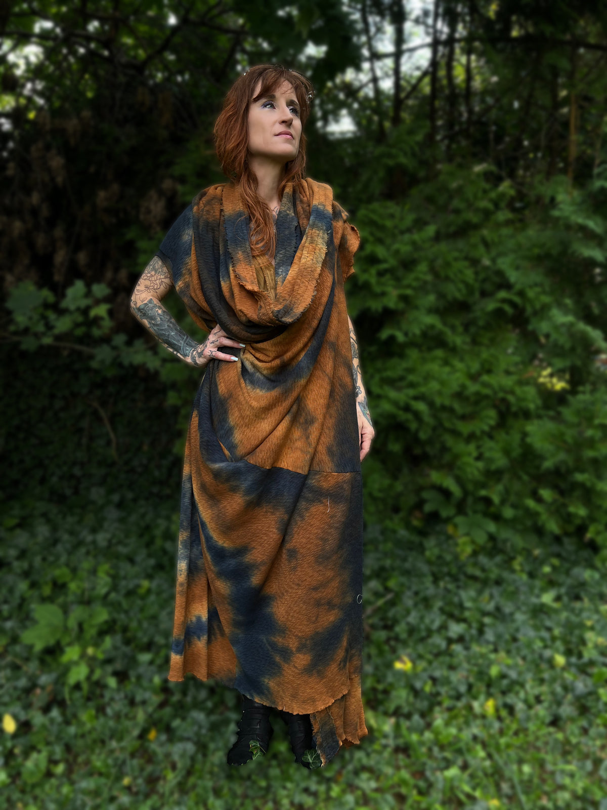 Your Favorite NPC Cloak Full Length Monarch OOAK