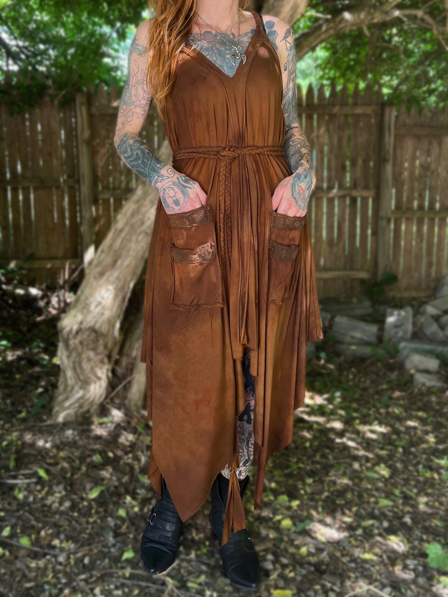 Adventuring Dress Tencel OOAK