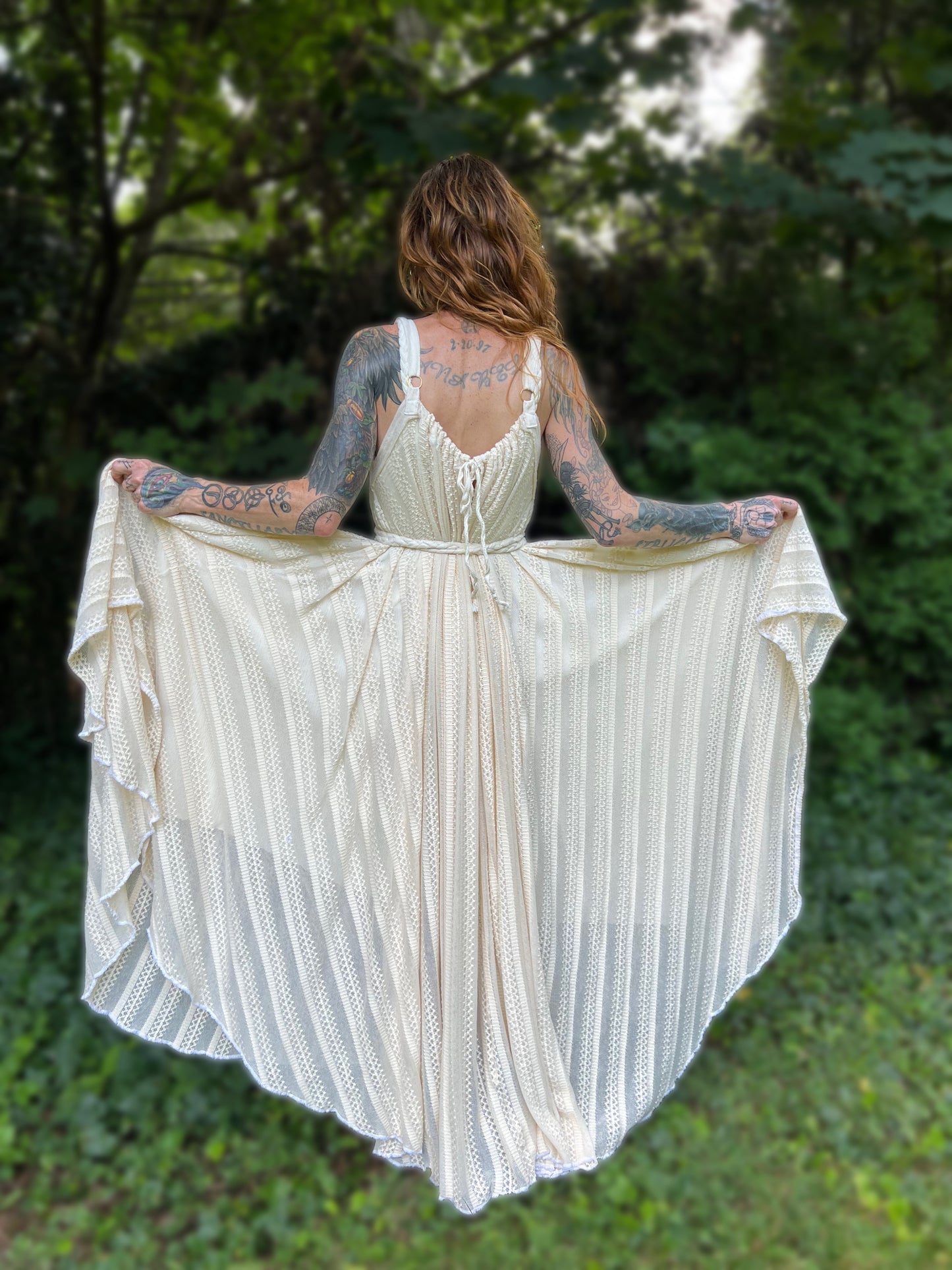 Elderflower Chemise in Sheer Sweaterknit