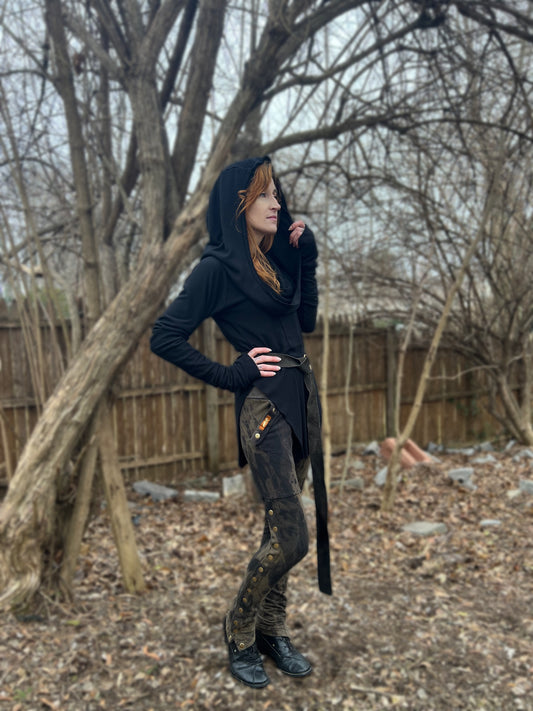 Assassin Hoodie Jet Black