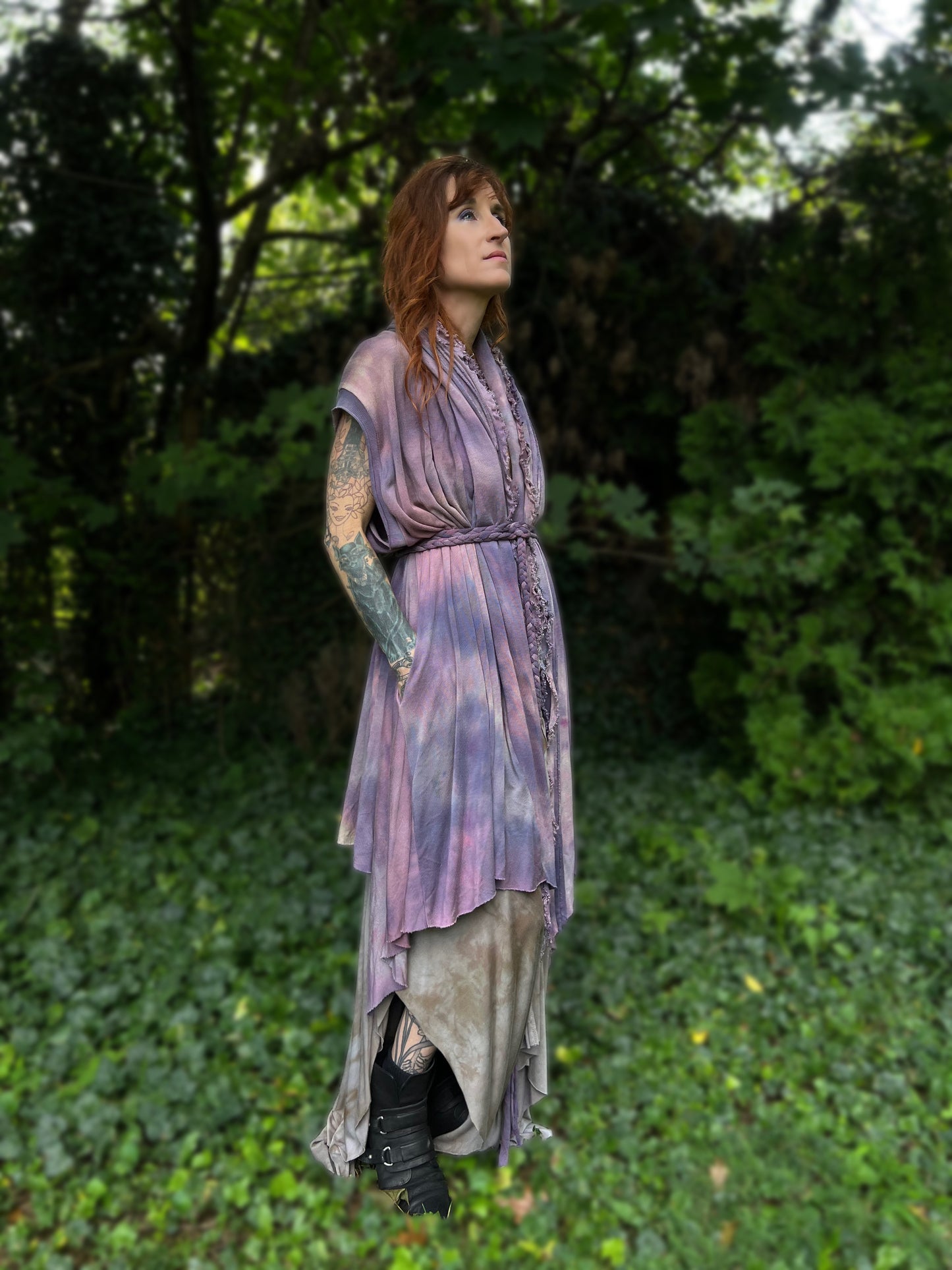 Your Favorite NPC Cloak Cropped Cleome OOAK