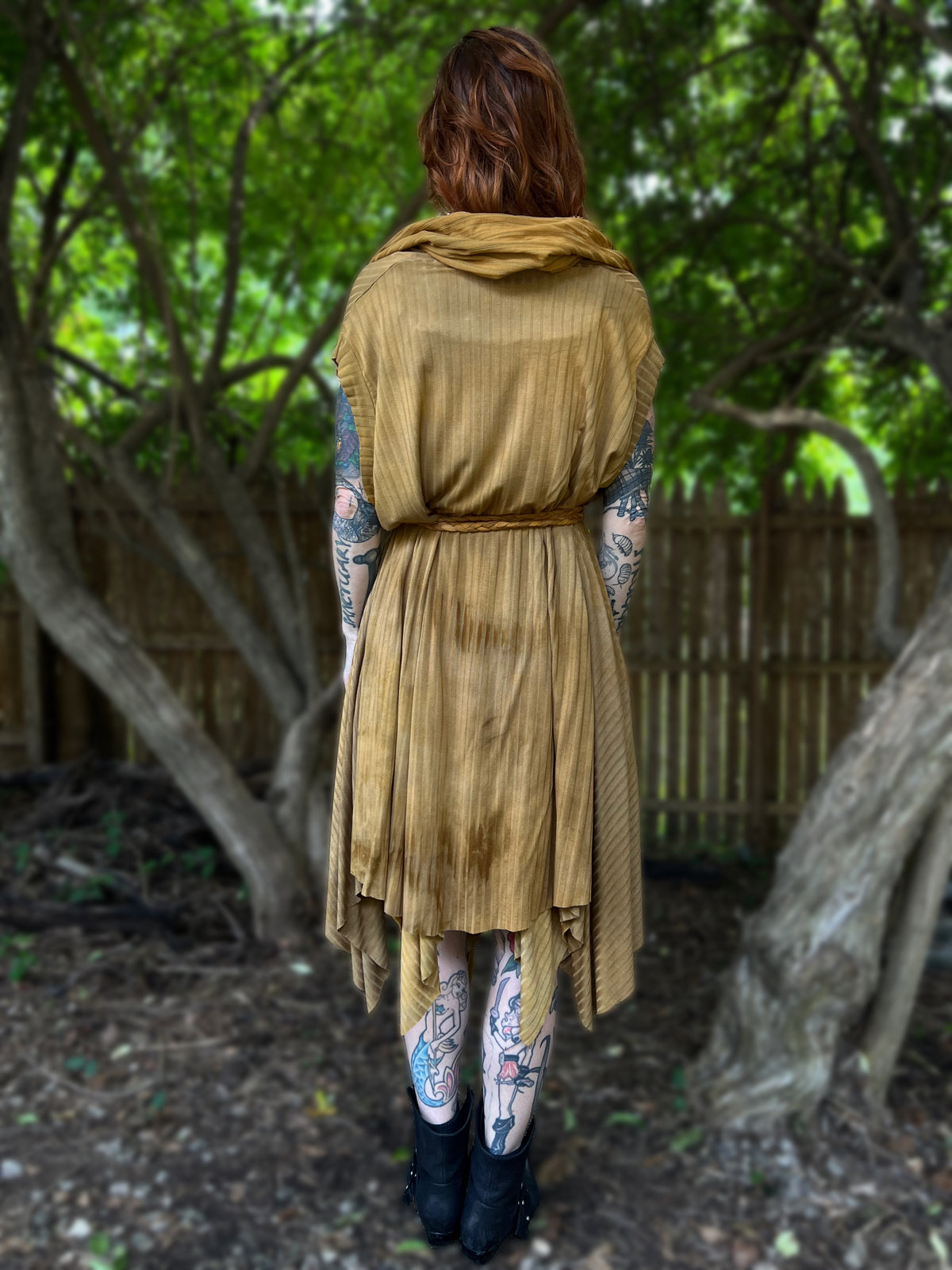Your Favorite NPC Cloak Cropped September Sun OOAK