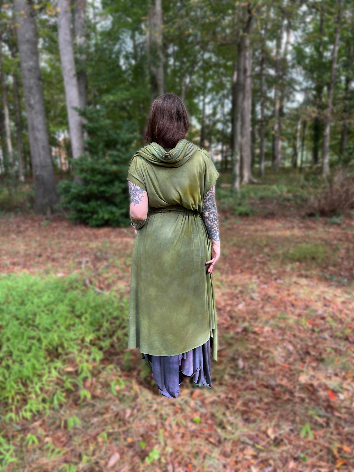 Your Favorite NPC Cloak Viburnum OOAK