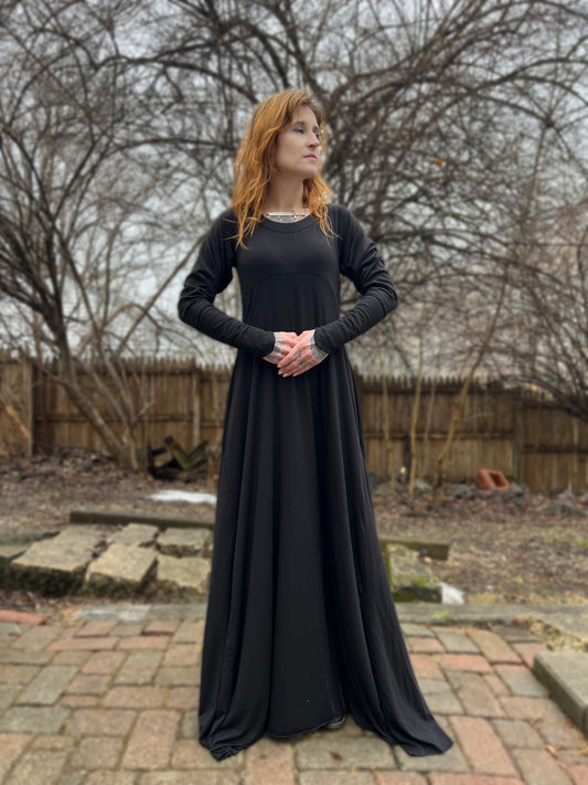 May Queen Gown Lace up OOAK