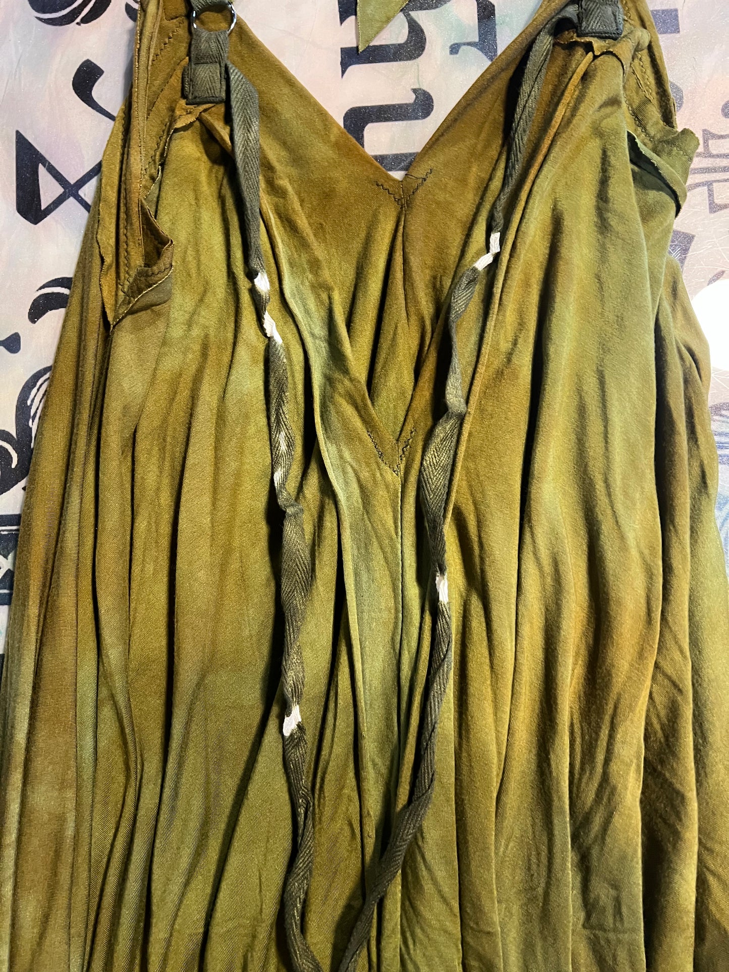 Adjustable Adventuring Dress Deciduous OOAK