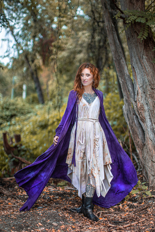 Your favorite NPC Cloak Violet colorway OOAK