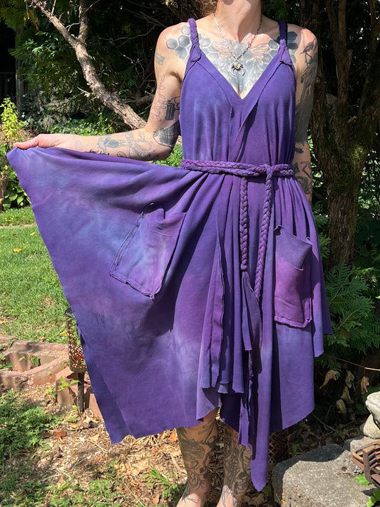 Adventuring Dress Ironweed colorway