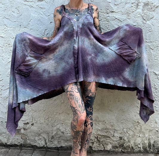 Adventuring Dress Sweaterknit Moonlight colorway