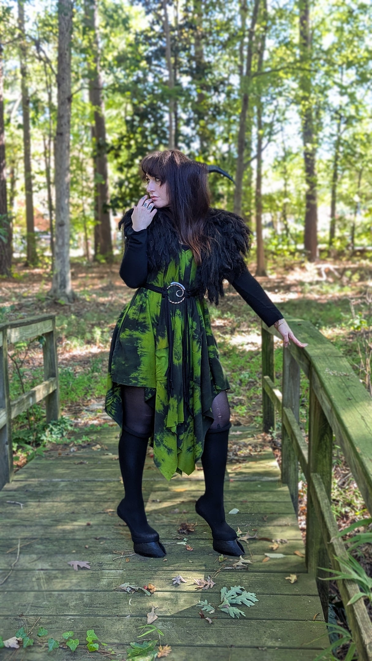 Adventuring Dress Be My Druidess colorway