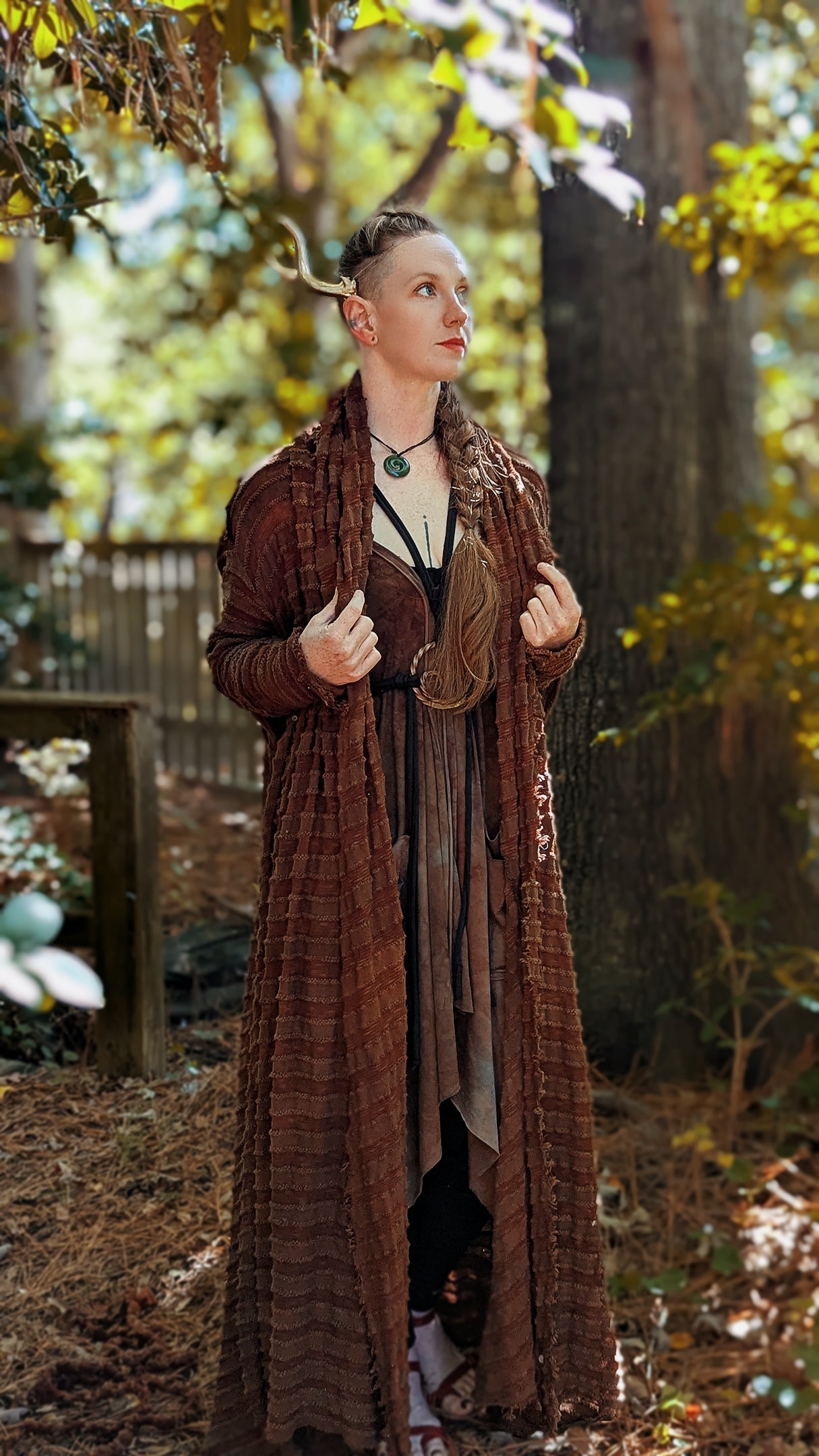 Your Favorite NPC Cloak Oaken colorway OOAK