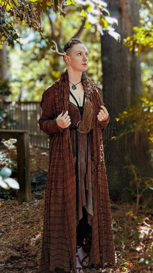 Your Favorite NPC Cloak Oaken colorway OOAK