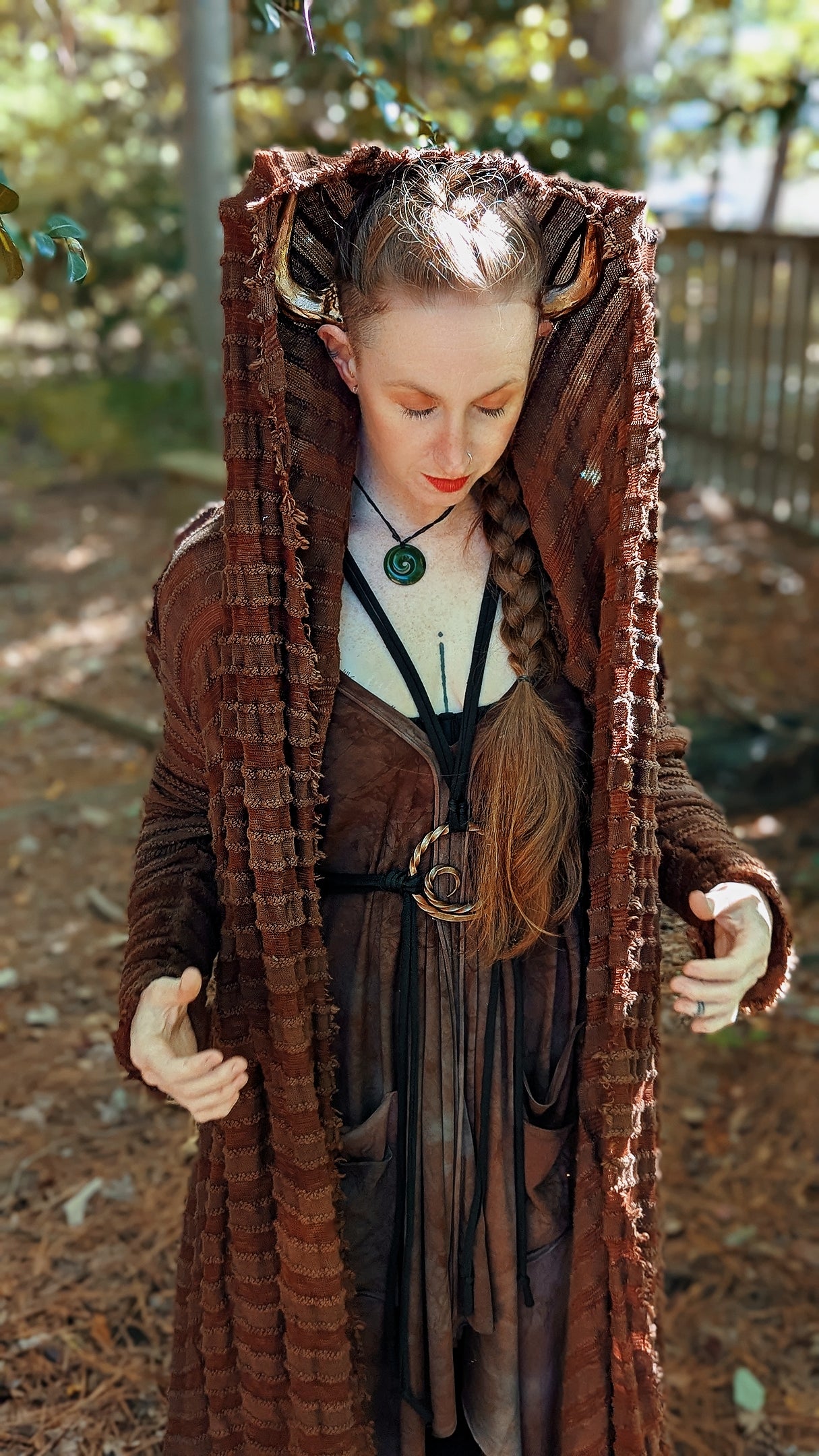 Your Favorite NPC Cloak Oaken colorway OOAK